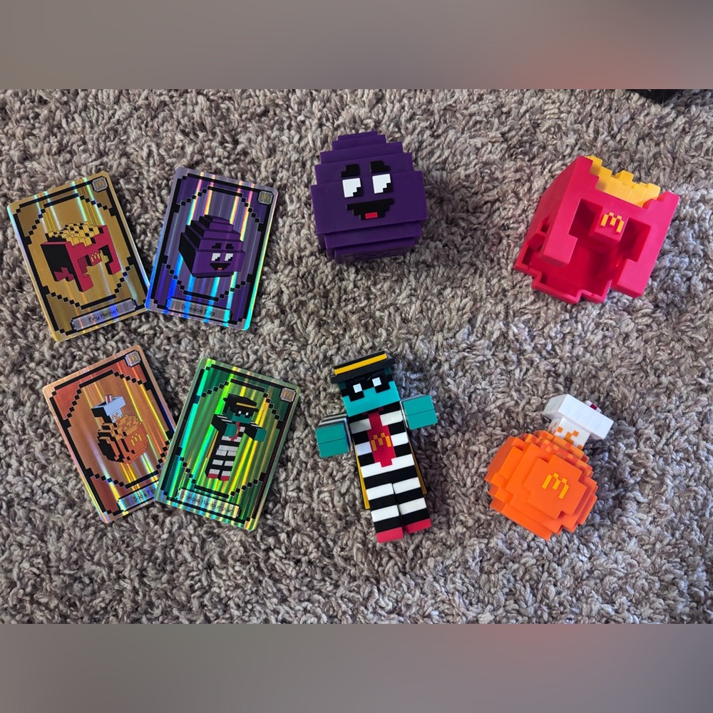 McDonald’s Minecraft Set MAKE OFFER